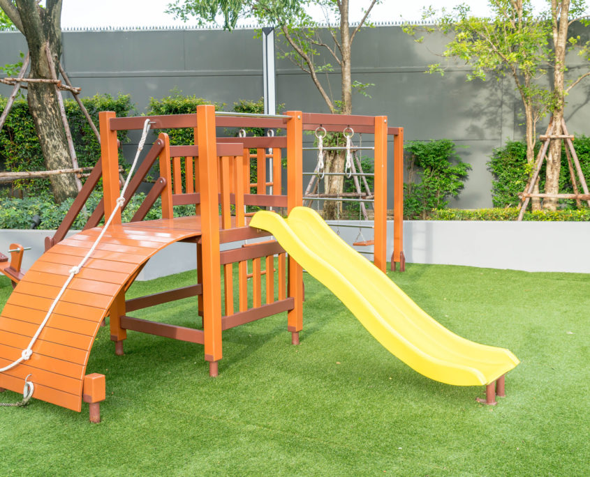 artificial grass for playgrounds